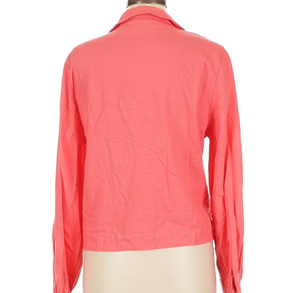 NWT Ellen Tracy Size M Long sleeve blouse - Picture 2 of 6